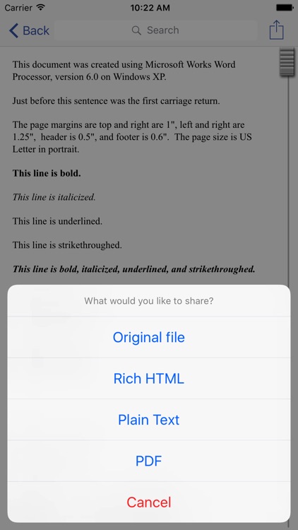 Works Viewer for iOS screenshot-3