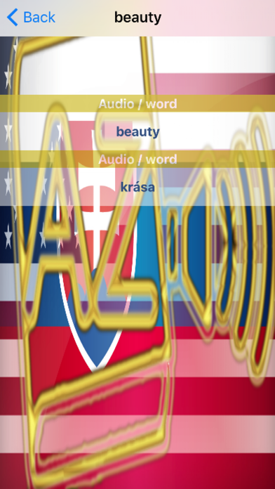 Slovak Dictionary GoldEdition screenshot 5