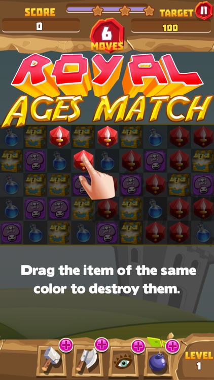 Royal ages of match