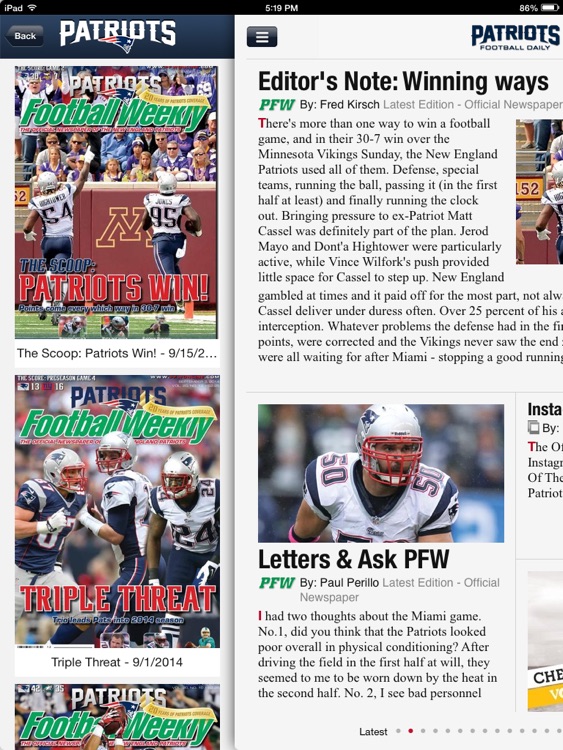 Patriots Football Daily screenshot-3