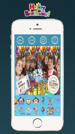 Game screenshot Happy Birthday stickers to photos apk
