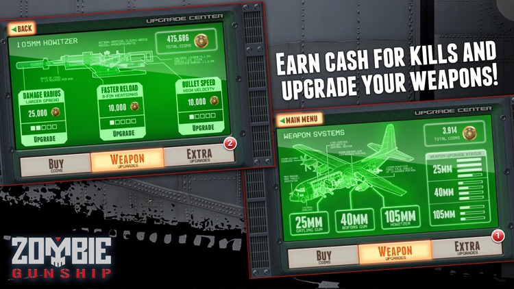 Zombie Gunship: Gun Down Zombies