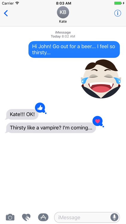 Vampire Halloween Stickers