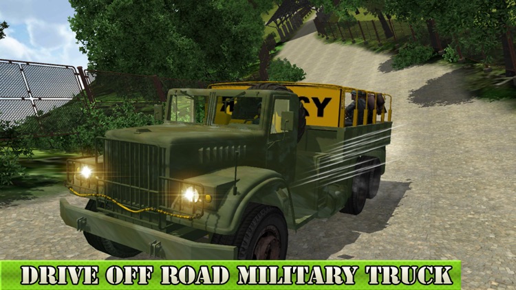 Offroad Military Truck Driver : Army Jeep Driving