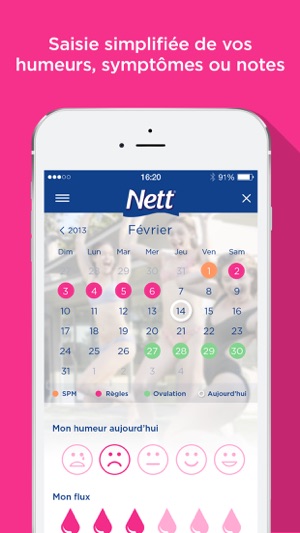 Calendrier des règles NETT®(圖2)-速報App