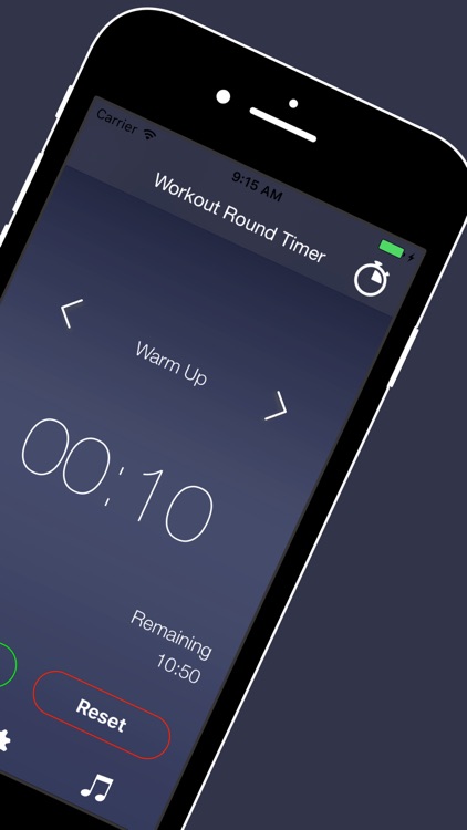 Interval Round Timer for Boxing, HIIT & Circuit