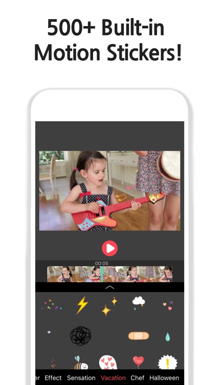 Vimo - Video editor + Motion Sticker and Text