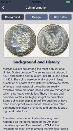 Morgan Dollars - Coin Guide & Collection Tracker(圖2)-速報App