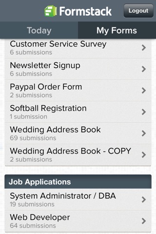 Formstack Mobile Forms screenshot 2