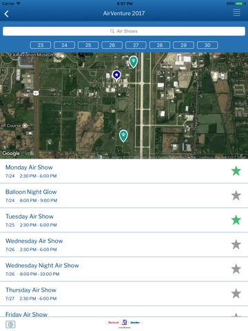 EAA AirVenture Oshkosh 2019 screenshot 2