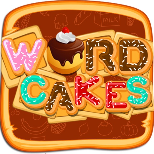 Word Cake Mania - Fun Word Search Brain Games! Icon