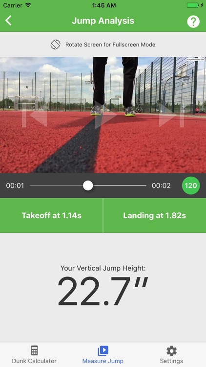 What's My Vertical? Vertical Jump Analyzer screenshot-0