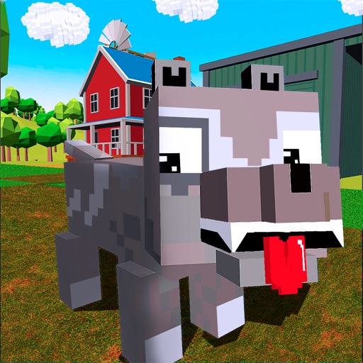 Blocky Dog: Farm Survival Full by Game Maveriks