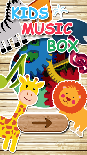 Kids Music Box Gold