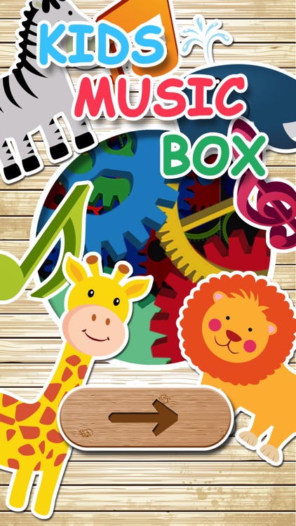 Kids Music Box Gold screenshot-0