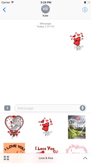 Animated Love & Kiss Stickers(圖4)-速報App