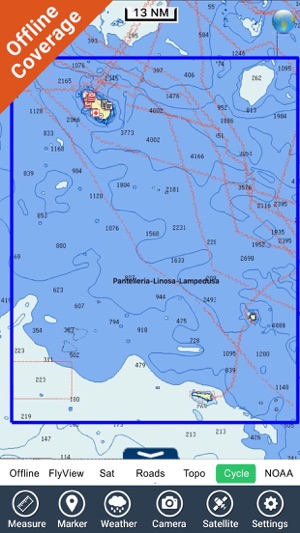 Pantelleria-Linosa-Lampedusa - GPS maps Navigator(圖5)-速報App