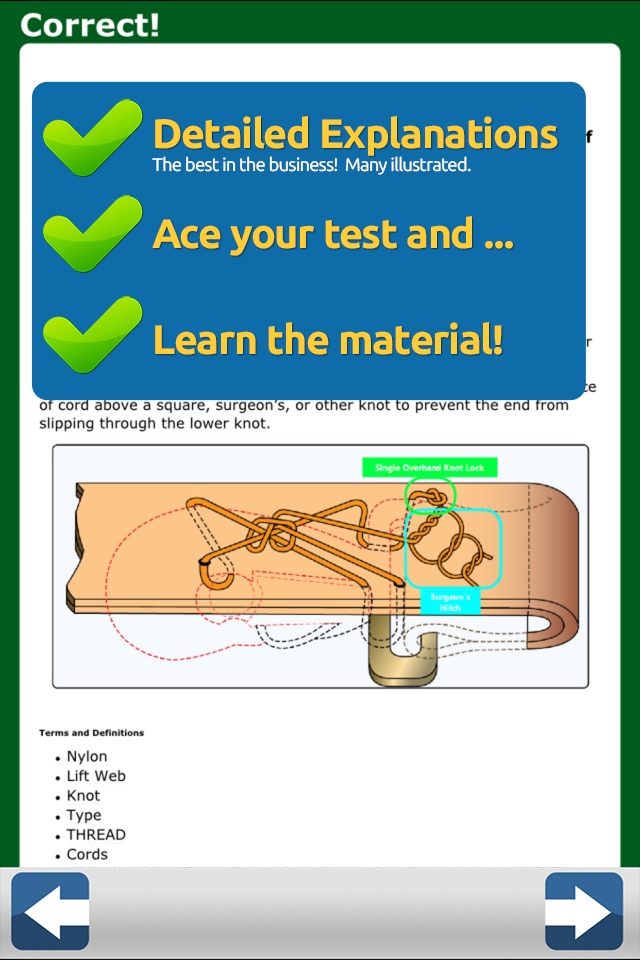 FAA Parachute Rigger Test Prep screenshot 4