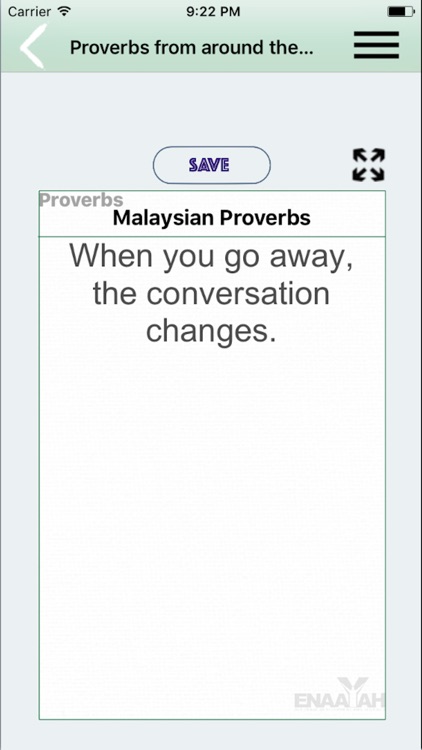 Proverbs from around the World