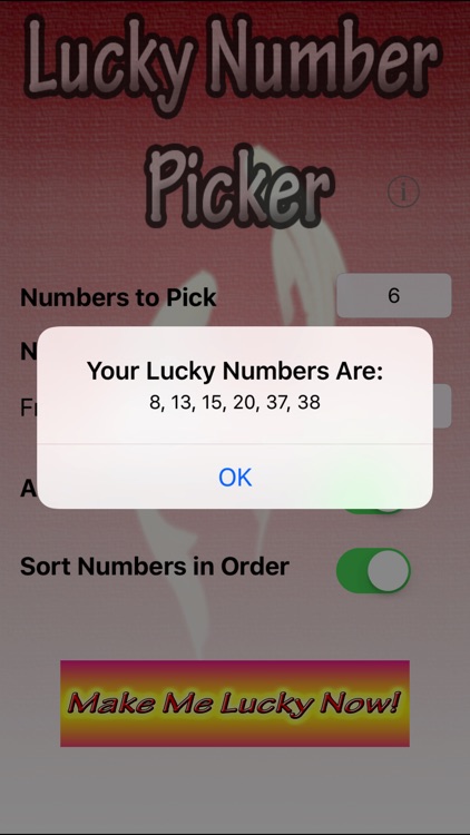 Lucky Number Picker