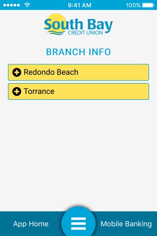 South Bay Credit Union Mobile screenshot 3