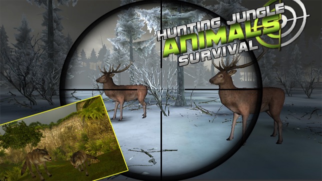 Hunting Jungle Animals Survivals(圖1)-速報App