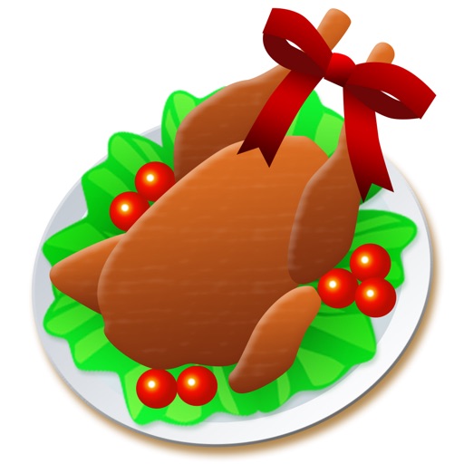 A turkey -Let's eat- icon