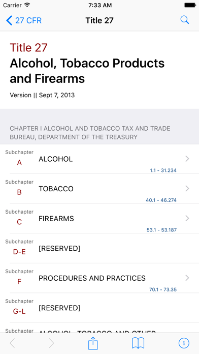 How to cancel & delete 27 CFR - Alcohol, Tobacco Products and Firearms from iphone & ipad 1