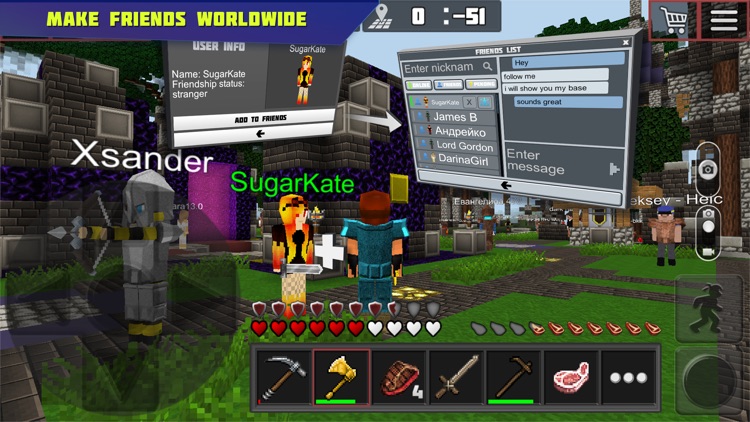 Planet of Cubes Survival Games