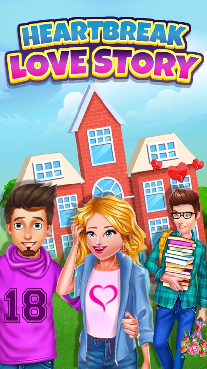 Heartbreak Love Story School Games for Girl