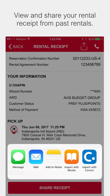 Avis - Car Rental screenshot-3