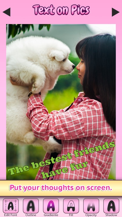Text on Pics: Photo Write Editor & Selfie Captions