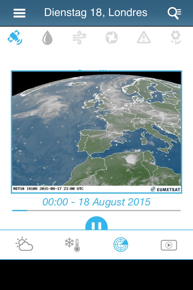 UK Weather forecast screenshot 3