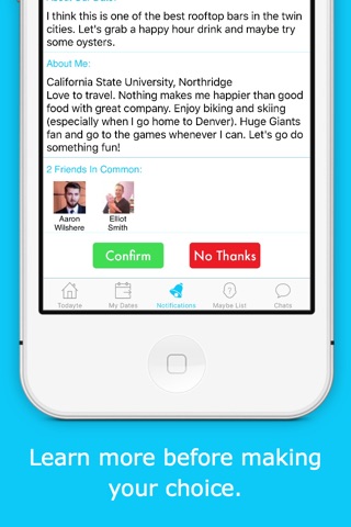 Todayte - #1 Dating App for Real Dates screenshot 2