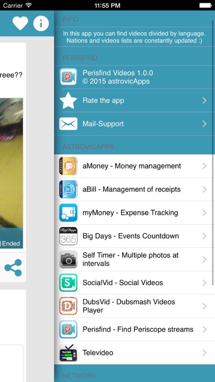 Perisfind - videos finder for Periscope screenshot-3