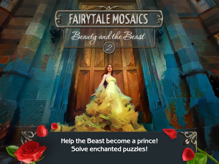 Fairytale Mosaics. Beauty and the Beasts mosaic 2