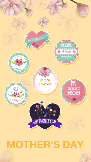 Cute Mother’s Day Sticker - Stickers for iMessage(圖3)-速報App