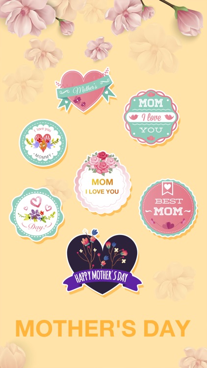 Cute Mother’s Day Sticker - Stickers for iMessage screenshot-2