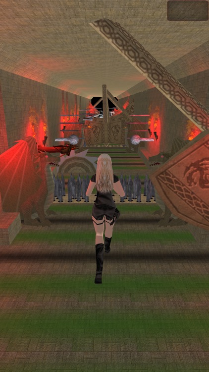 Girl in temple quest