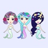 Funny Mermaids Stickers