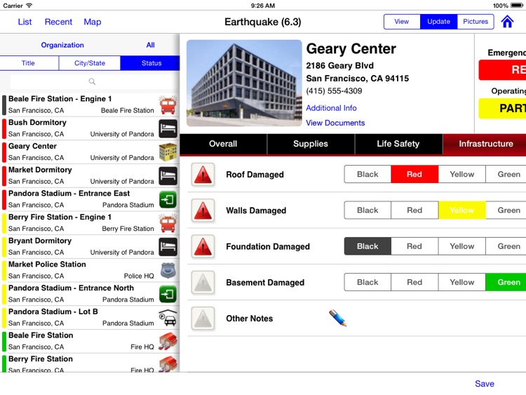 Crisis360 Emergency Management for iPad