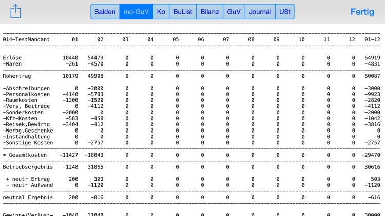 Doppelte Buchhaltung für iPad und iPhone screenshot-3