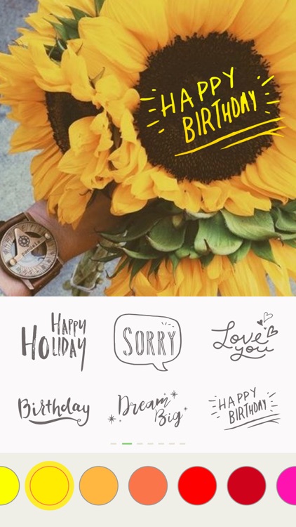 PicSee - Add Text on Pictures, Write Over Photo