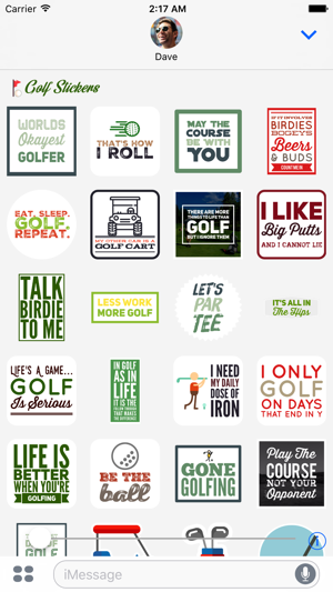 Golf Sticker for iMessage(圖3)-速報App