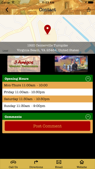 How to cancel & delete 3 Amigos Mexican Restaurant - VirginiaBeach from iphone & ipad 2