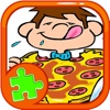 Learn And Games Puzzle Food Pizza Version
