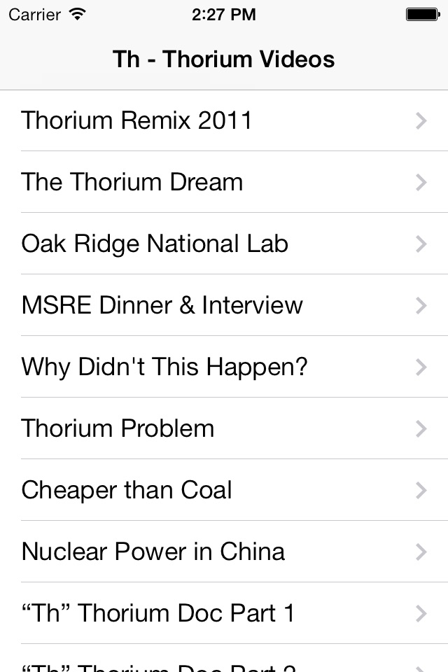 Thorium screenshot 2