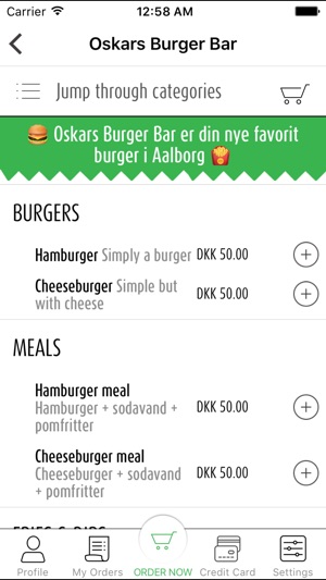 Oskars Burger Bar