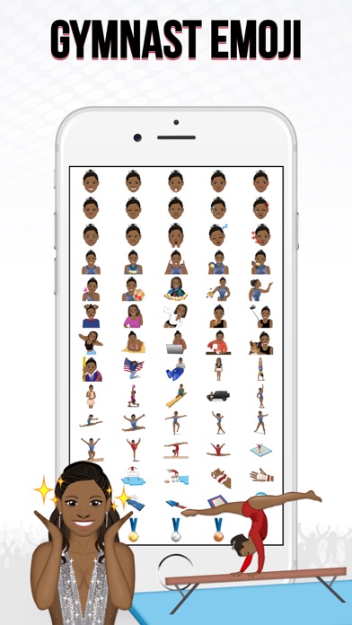 Simoji by Simone Biles Screenshot 2