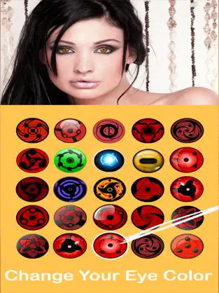 Screenshot 4 Anime Eye.s Contact.s Changer For Naruto Shippuden iphone